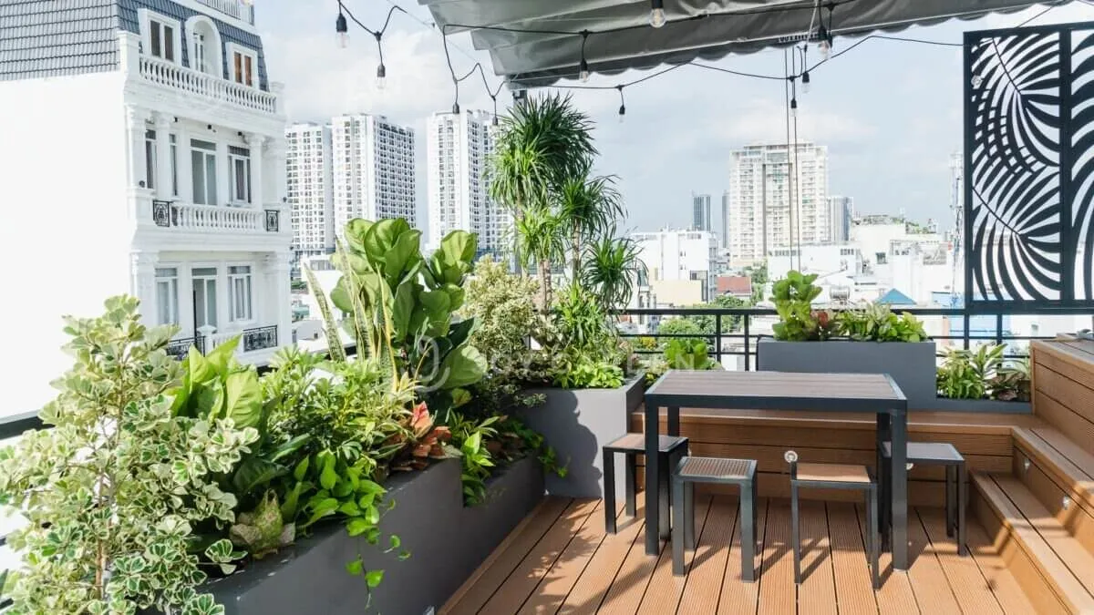 Lợi ích khi trồng cây cảnh ban công